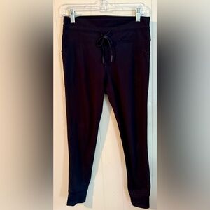 Ladies Spyder Active Black Side Pocket High Rise Jiggers, Size M